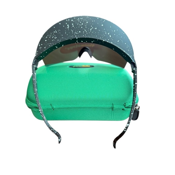 Tipsy Elves Major Lazer Visor Sunglasses Colorful New - Picture 2 of 6